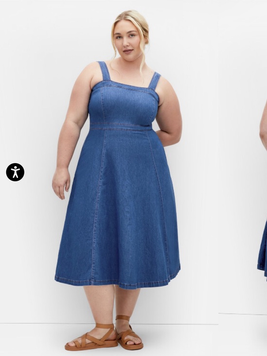 City Chic Dresses & Skirts - Denim Dress